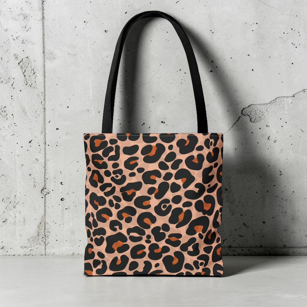 Barely Domesticated Leopard Tote Bag