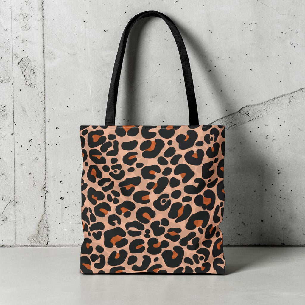 Barely Domesticated Leopard Tote Bag