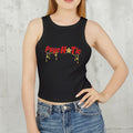 Psychotic Graphic Racer Tank Top