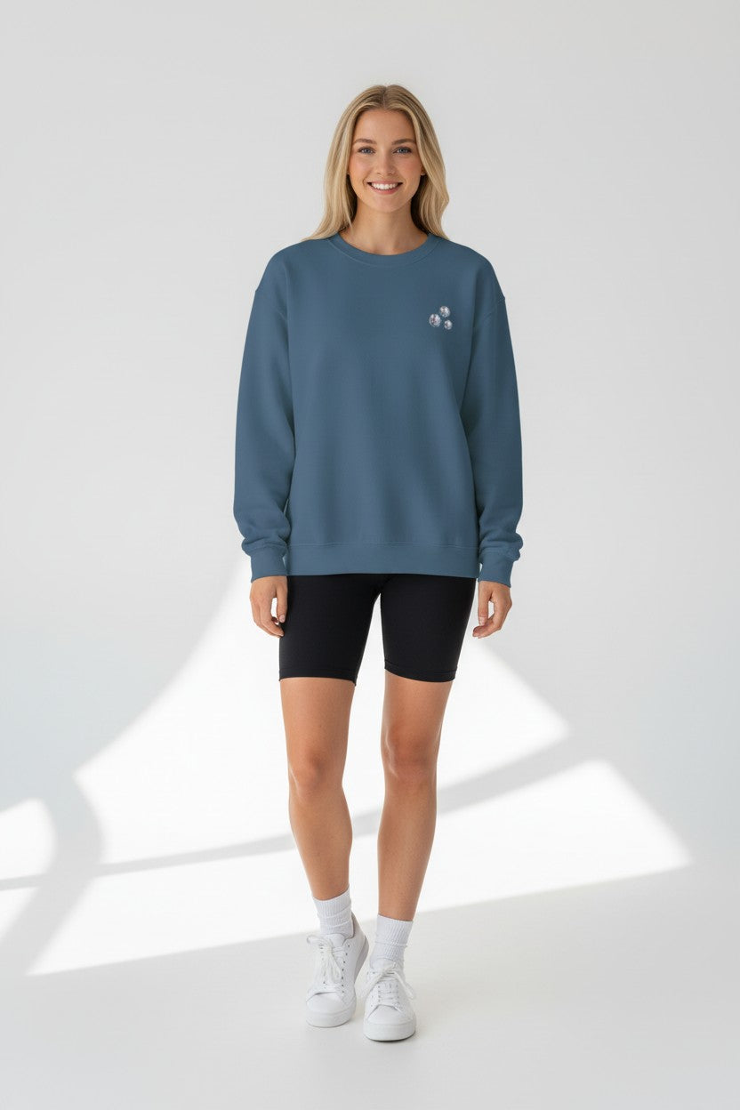 Disco Over Drama Crewneck Sweatshirt