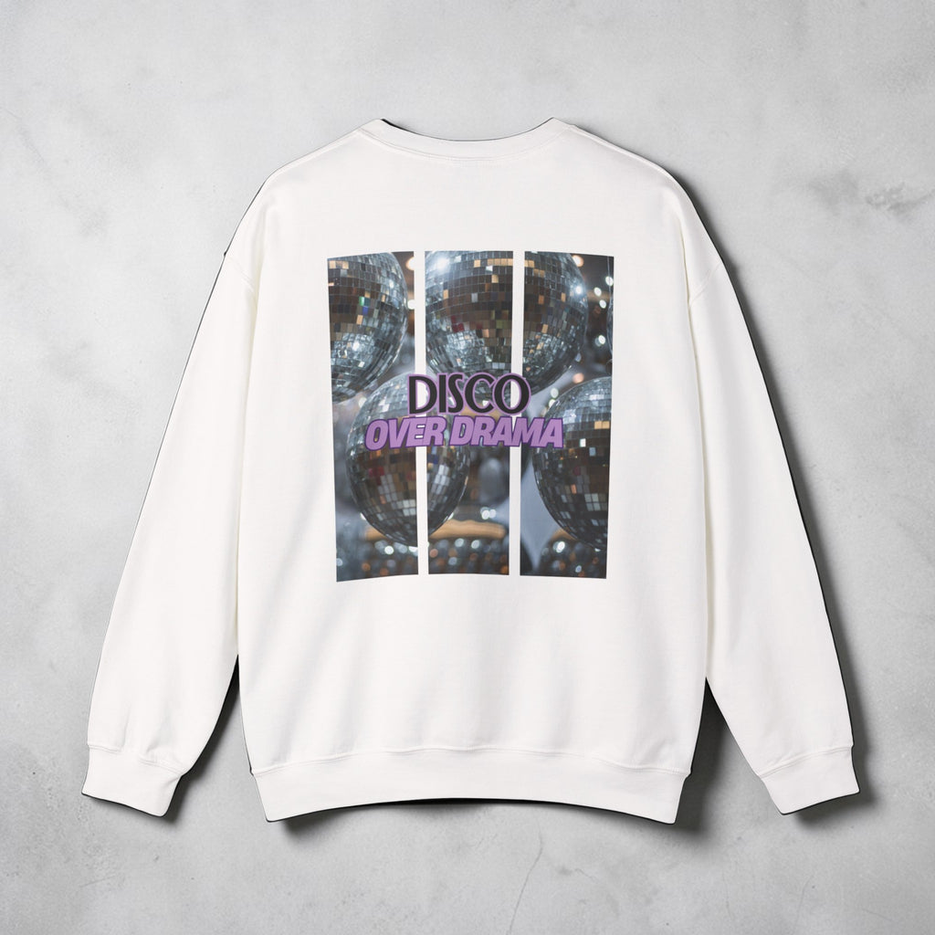 Disco Over Drama Crewneck Sweatshirt