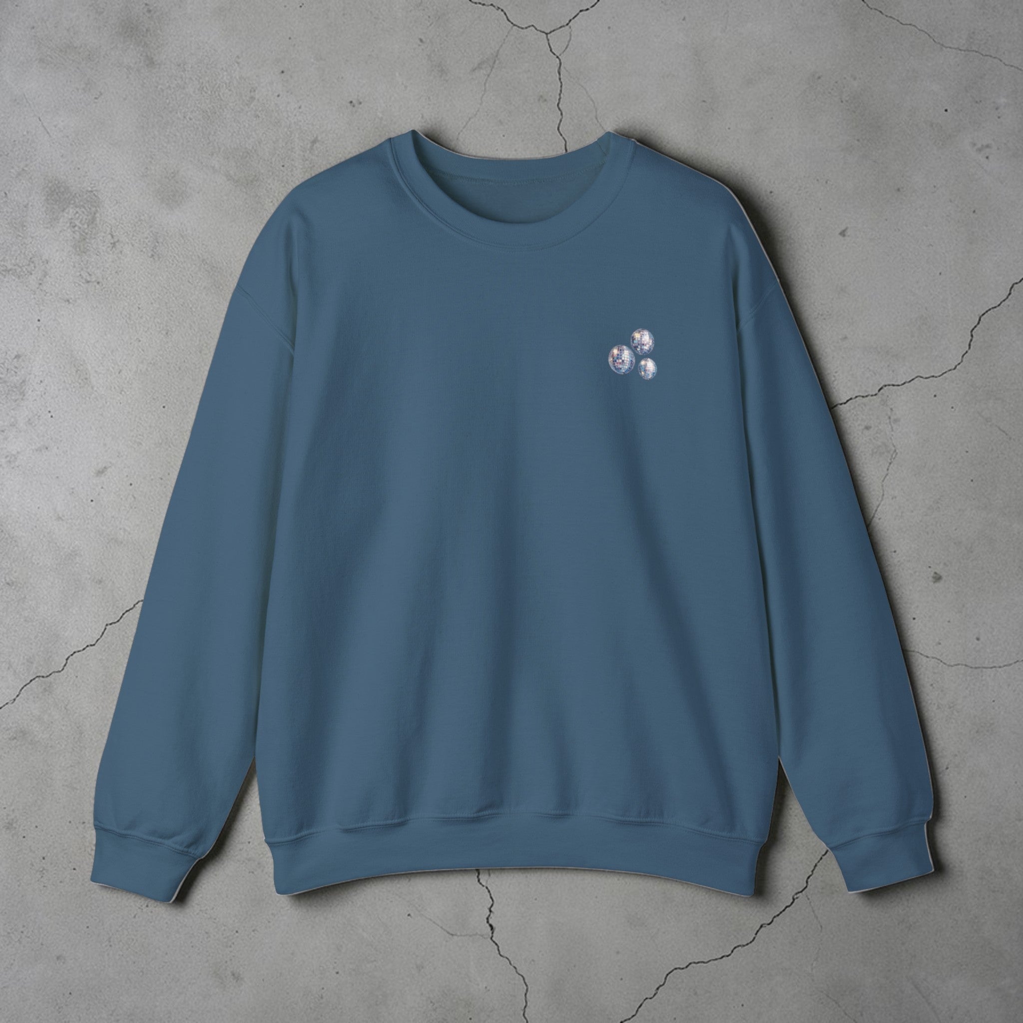 Disco Over Drama Crewneck Sweatshirt