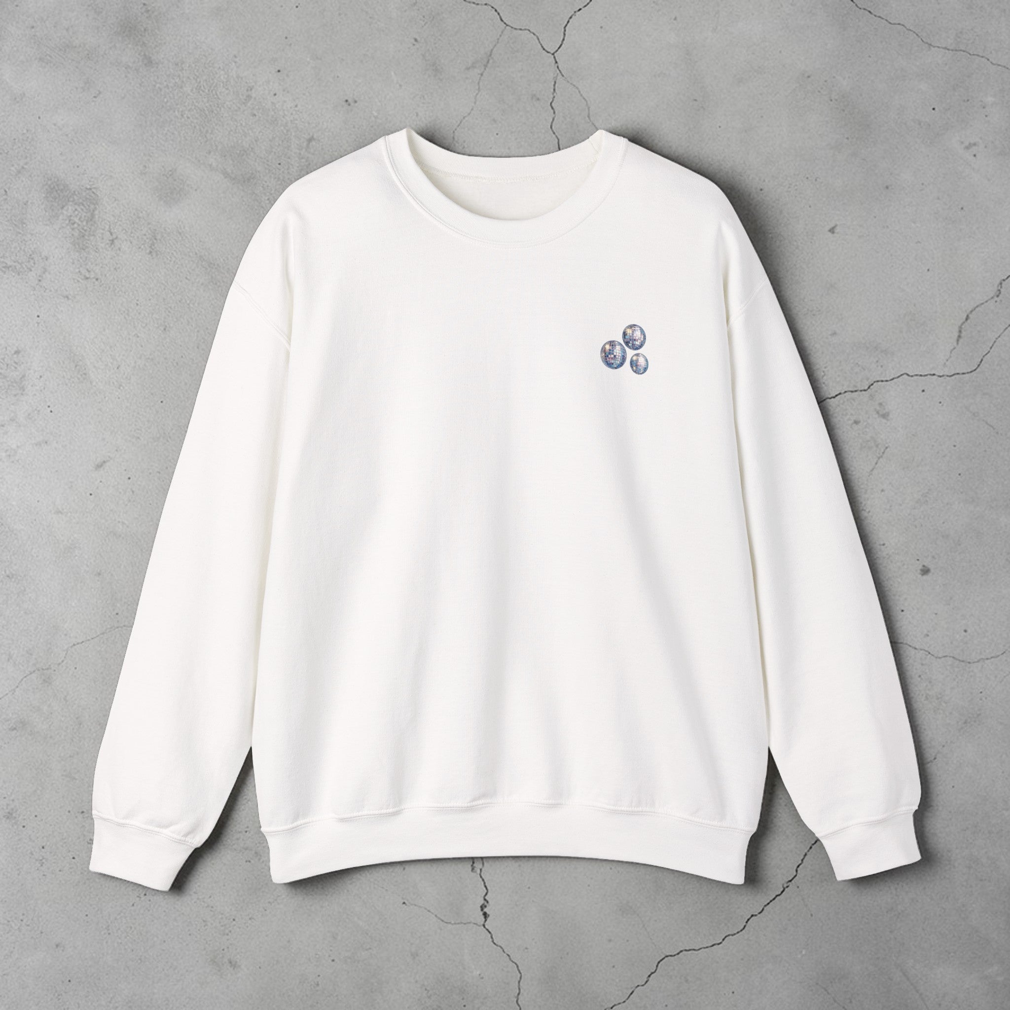 Disco Over Drama Crewneck Sweatshirt