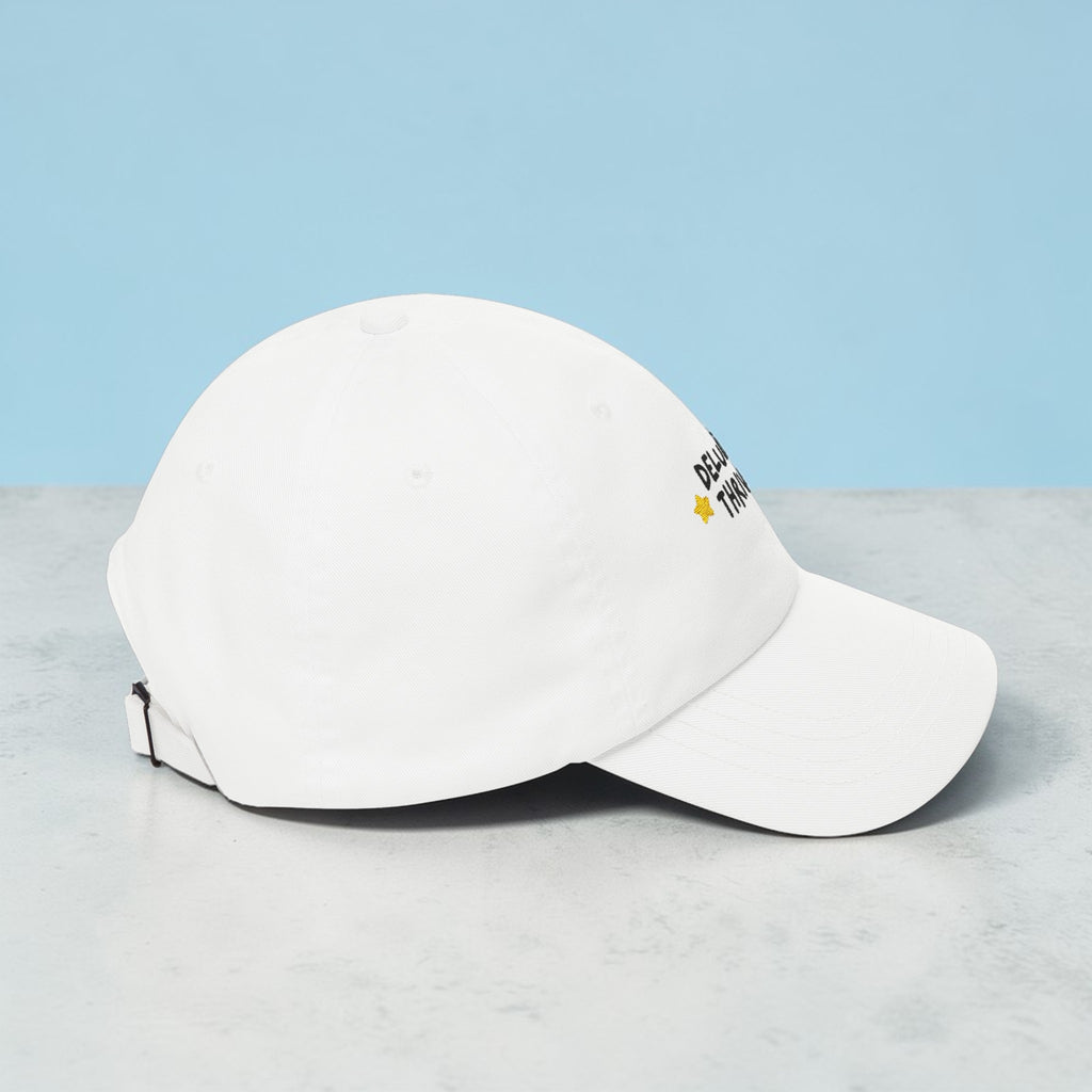 Delulu & Thriving Dad Cap Embroidered