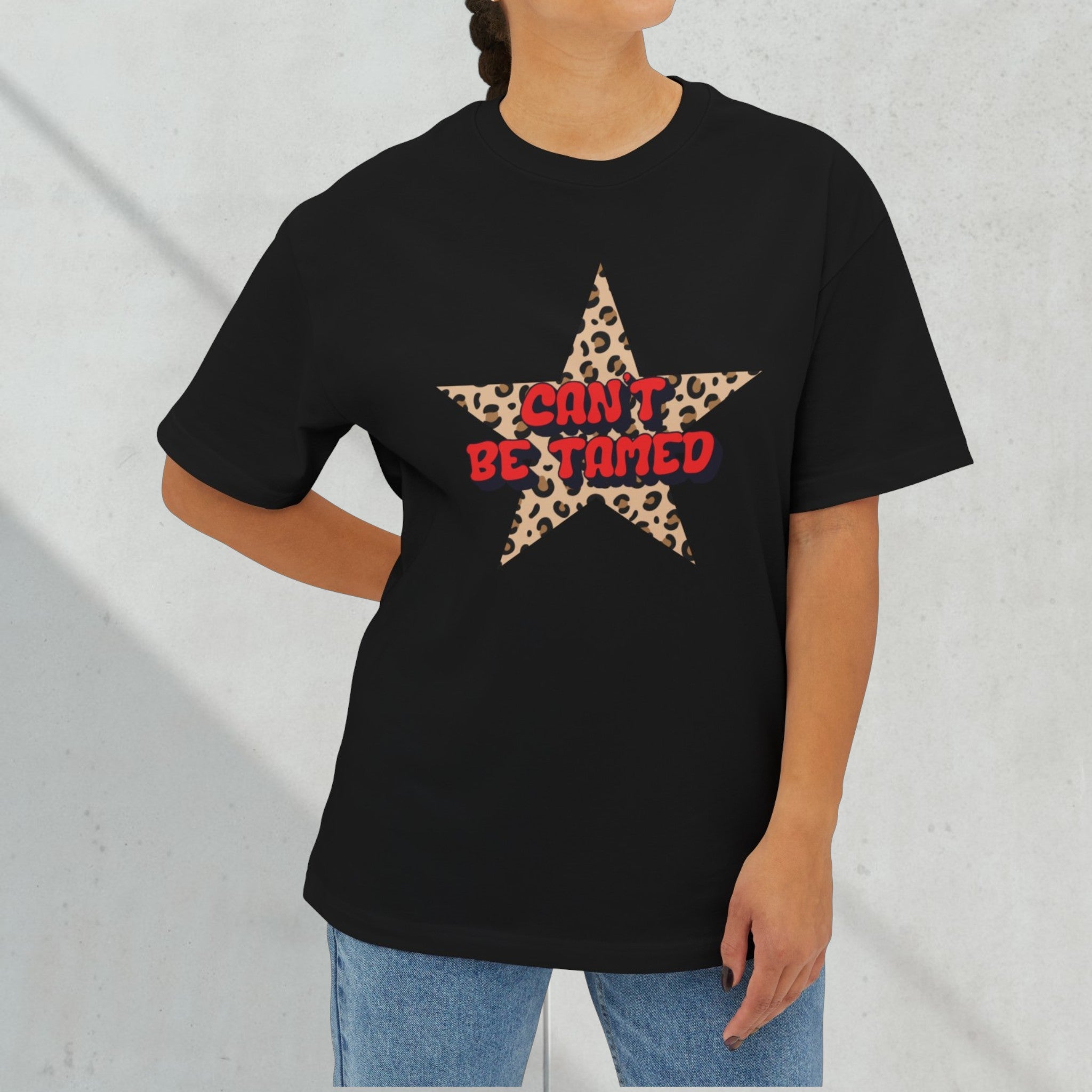 Can’t Be Tamed Leopard Graphic Tee