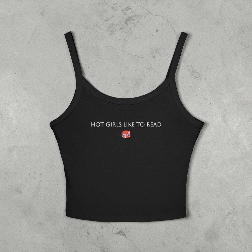 Hot Girls Like to Read Tank Top