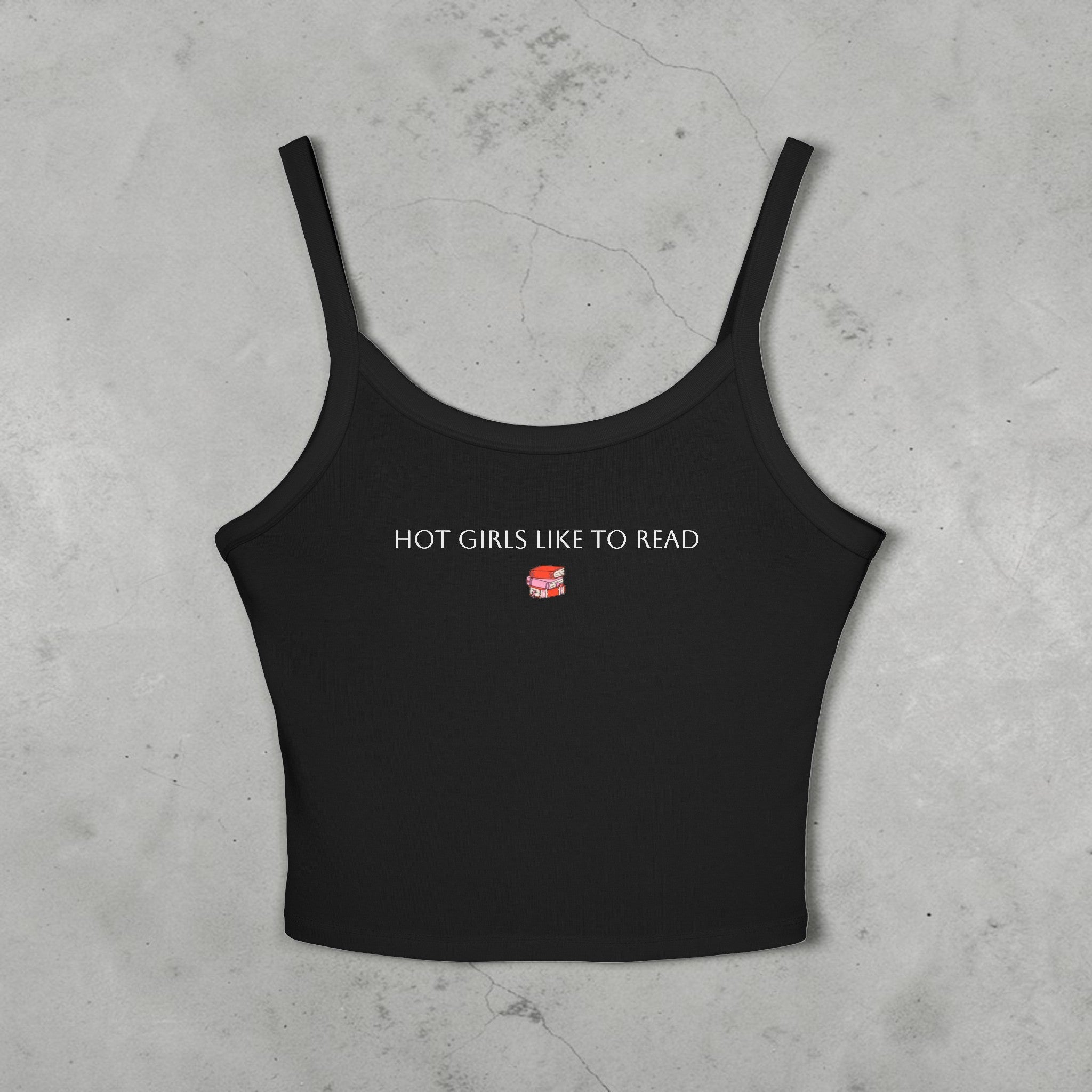 Hot Girls Like to Read Tank Top