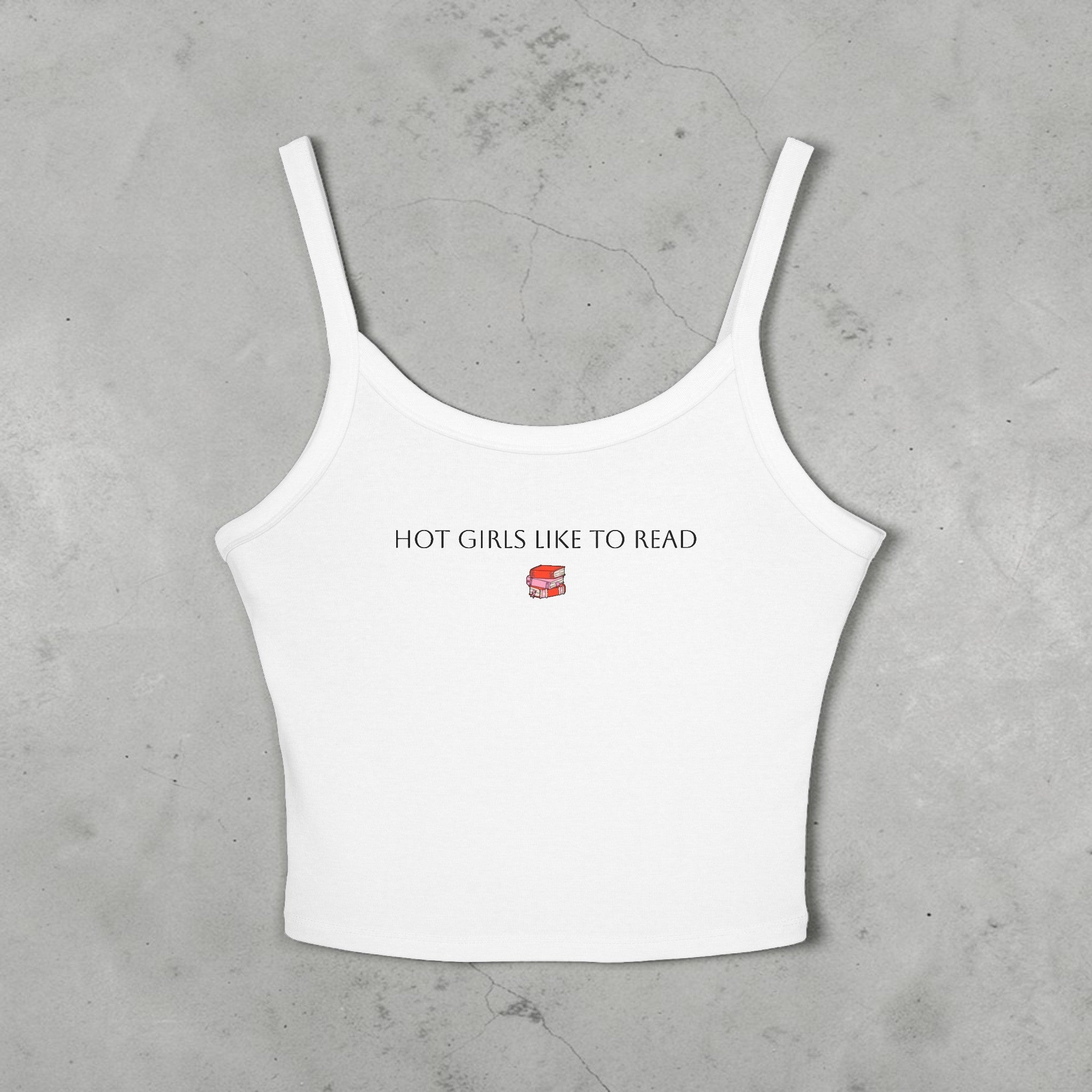 Hot Girls Like to Read Tank Top