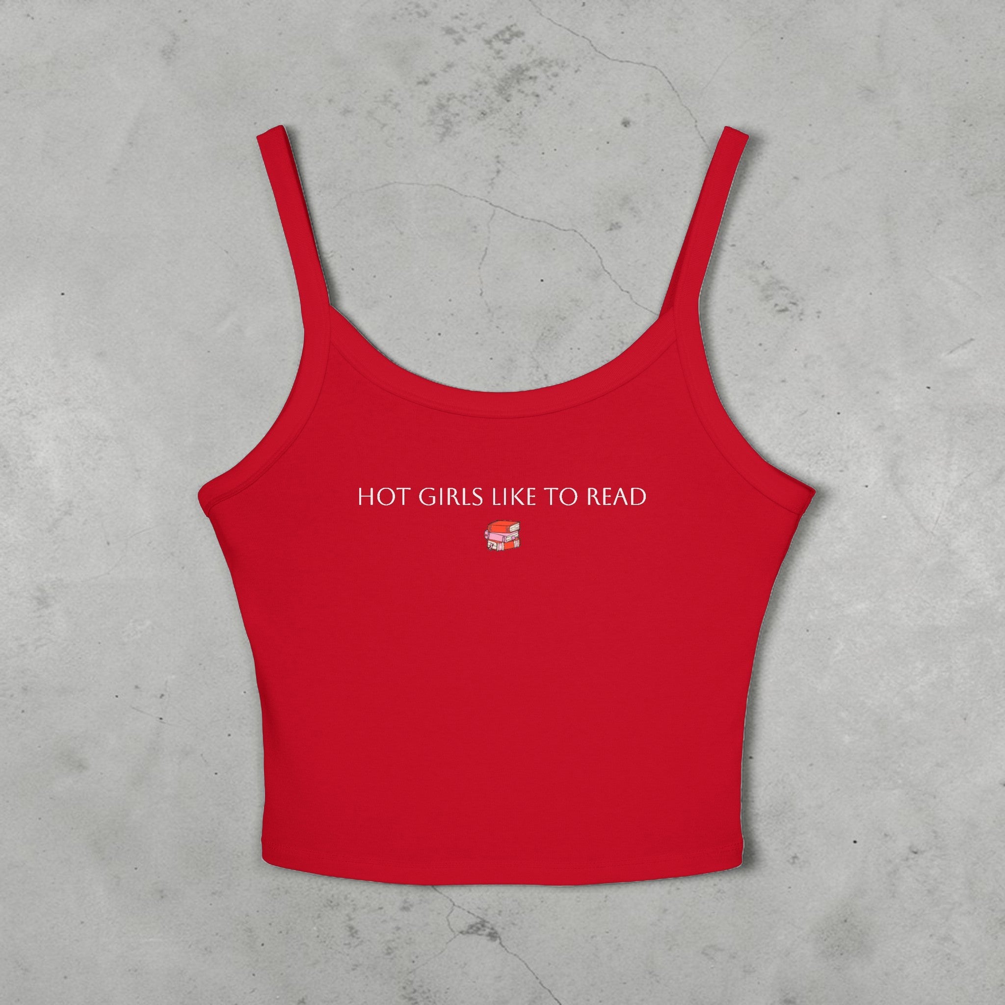Hot Girls Like to Read Tank Top