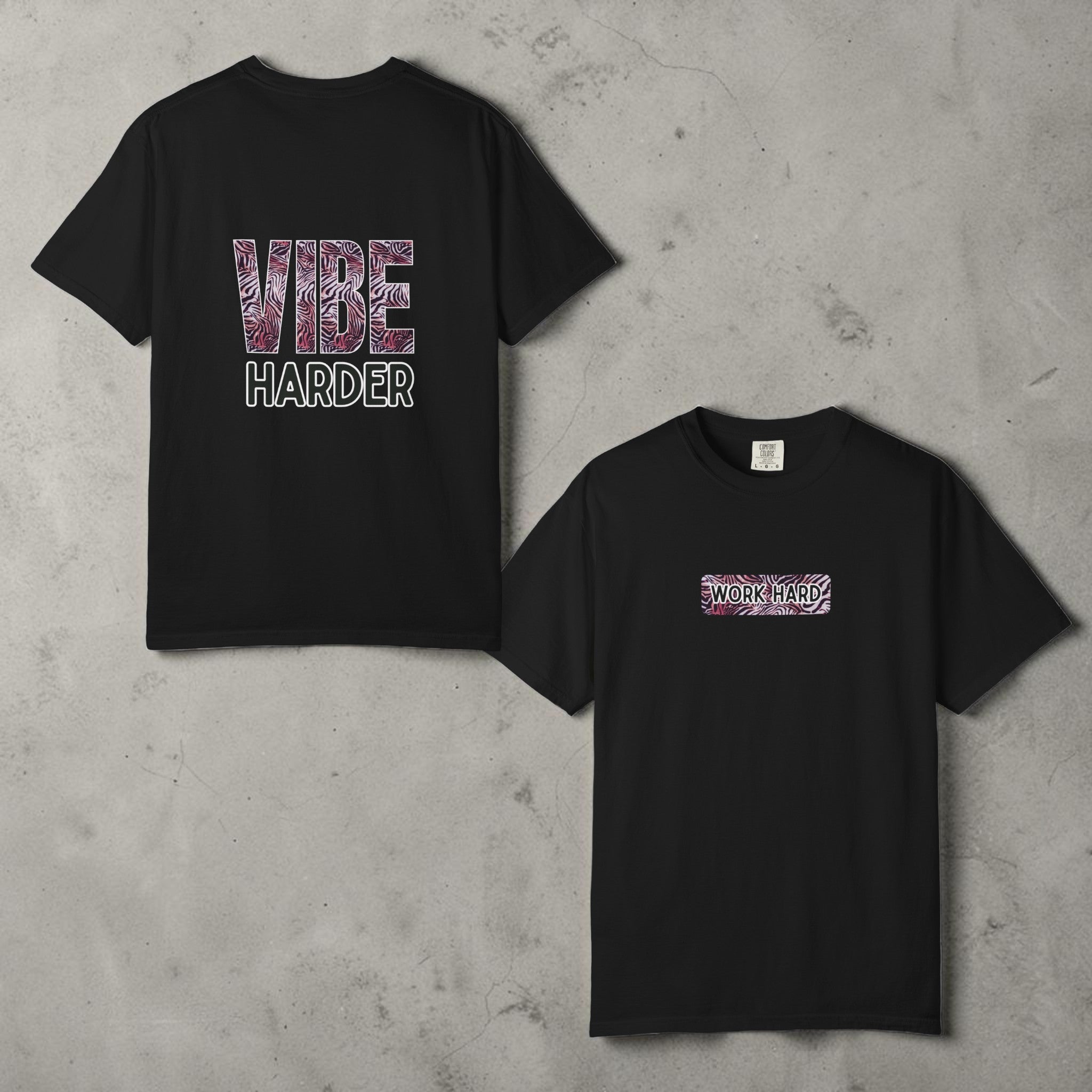 Work Hard Vibe Harder Graphic Tee