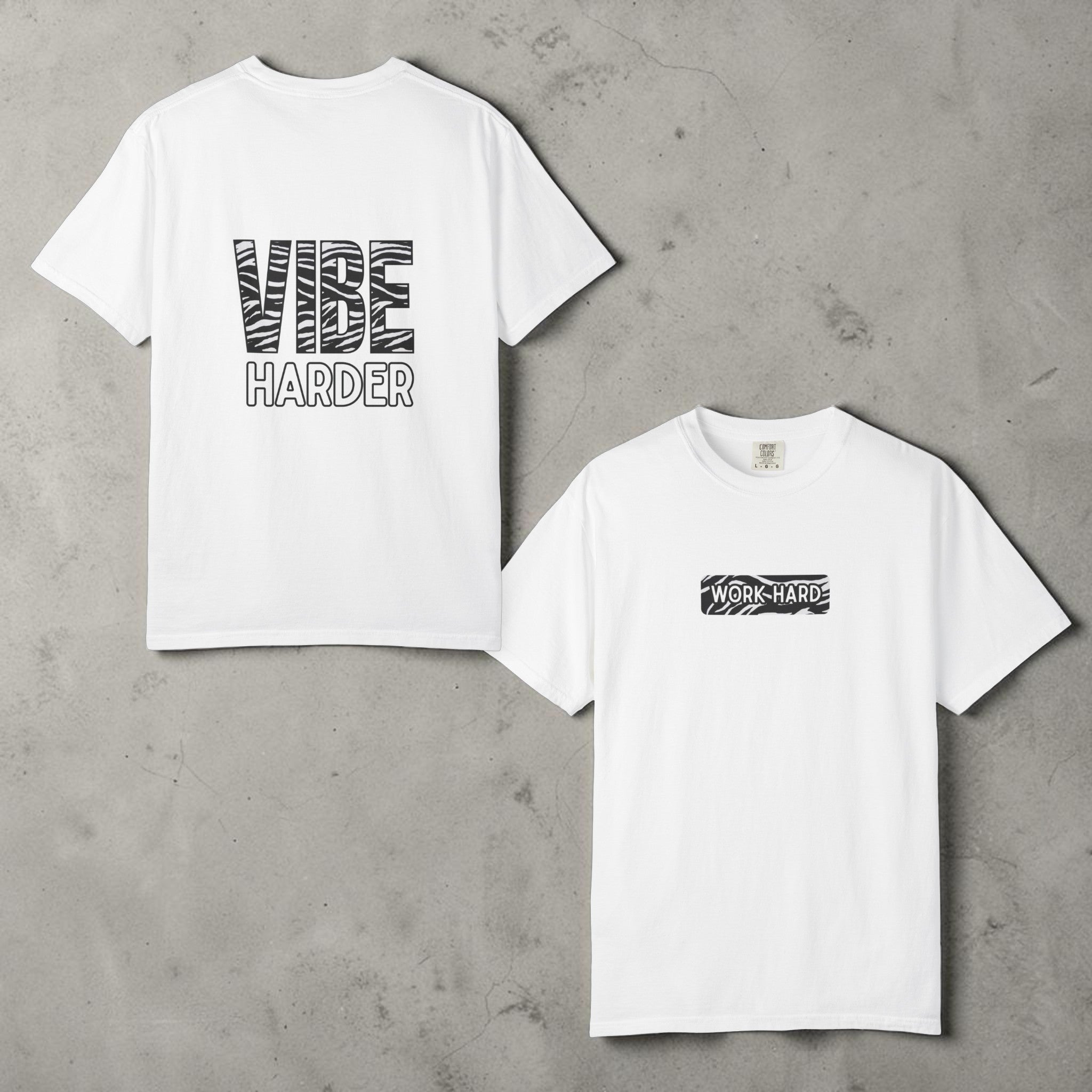 Work Hard Vibe Harder Graphic Tee