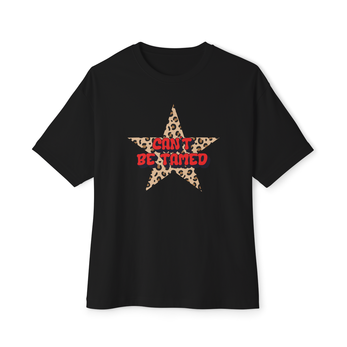 Can’t Be Tamed Leopard Graphic Tee