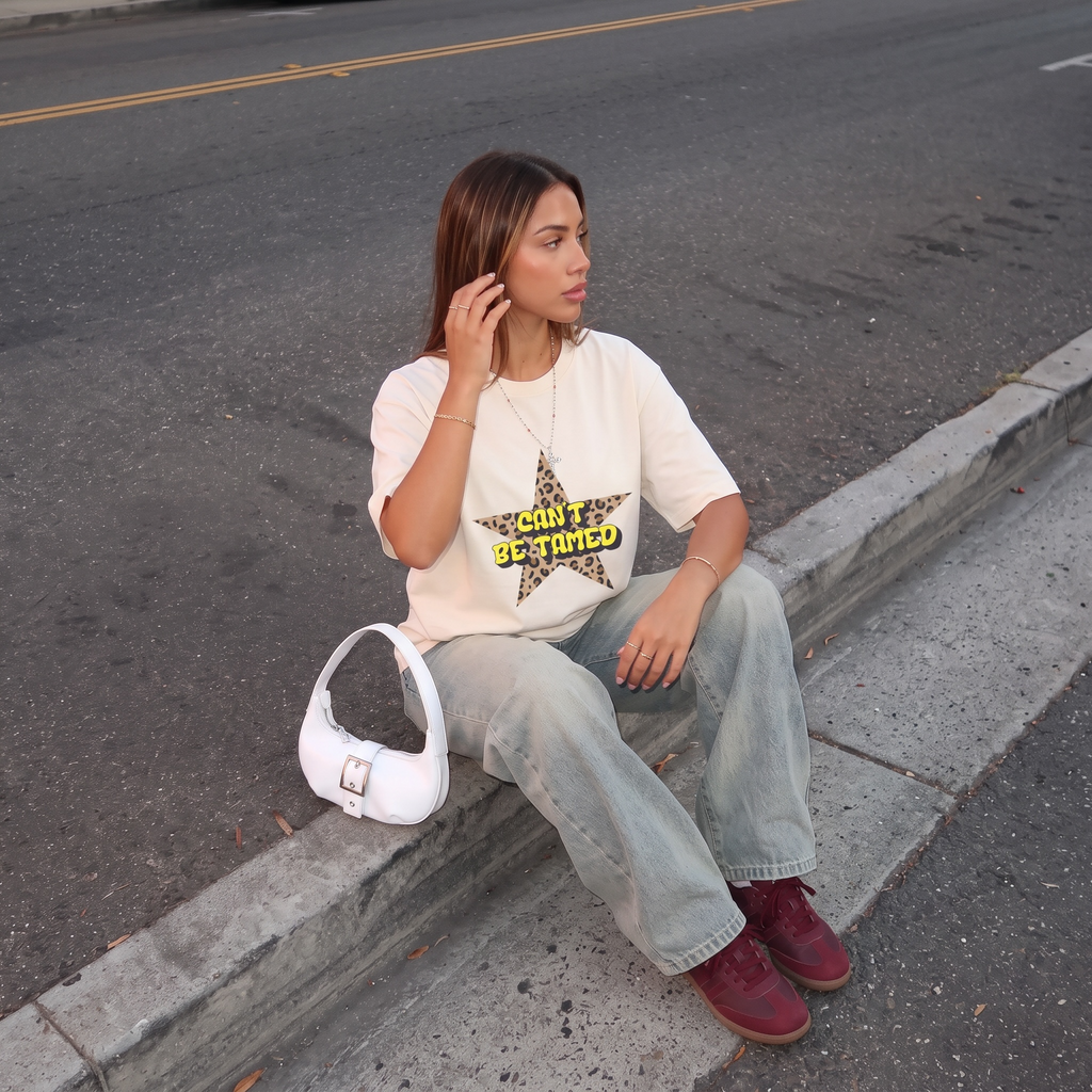 Can’t Be Tamed Leopard Graphic Tee