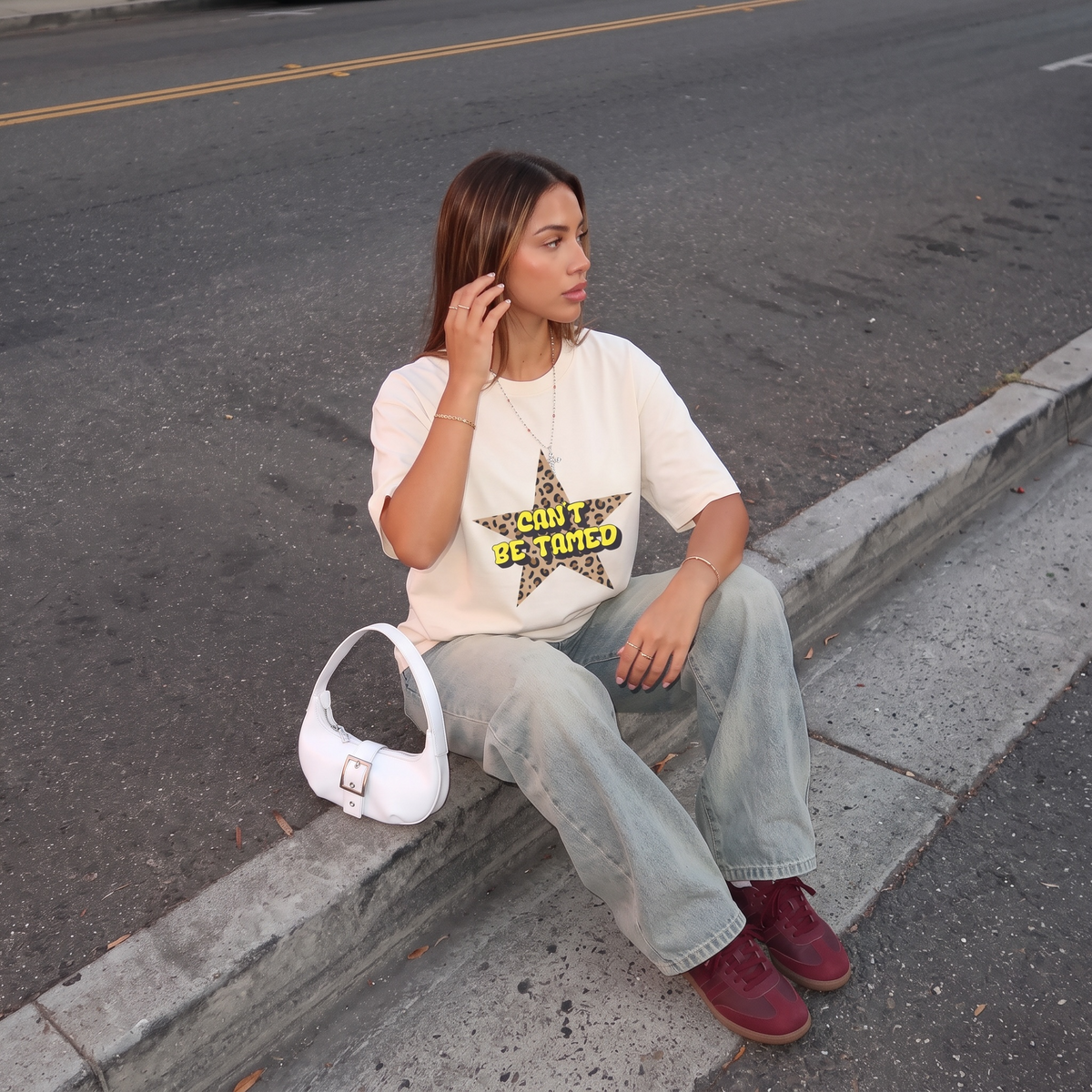 Can’t Be Tamed Leopard Graphic Tee