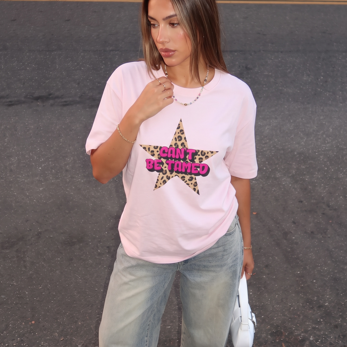 Can’t Be Tamed Leopard Graphic Tee